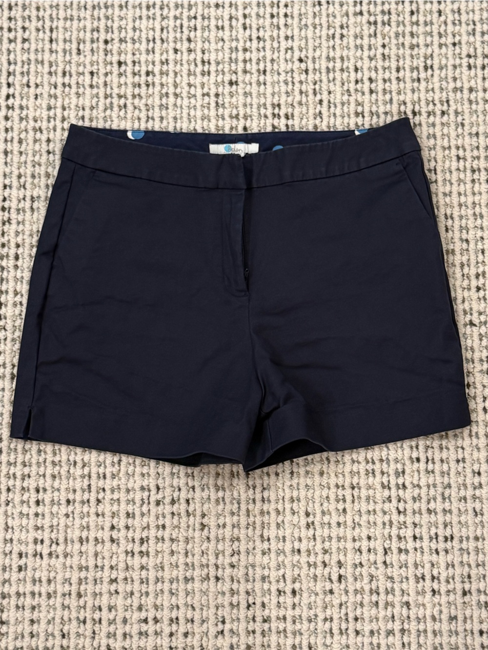 Boden Navy Blue Womens Shorts Bermuda Shorts